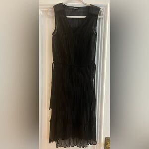 DKNY Black Midi Dress